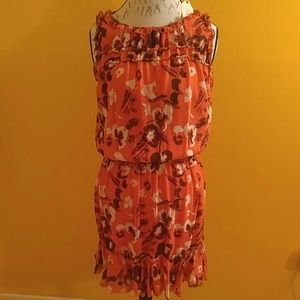 Floral Sleeveless feminint dress